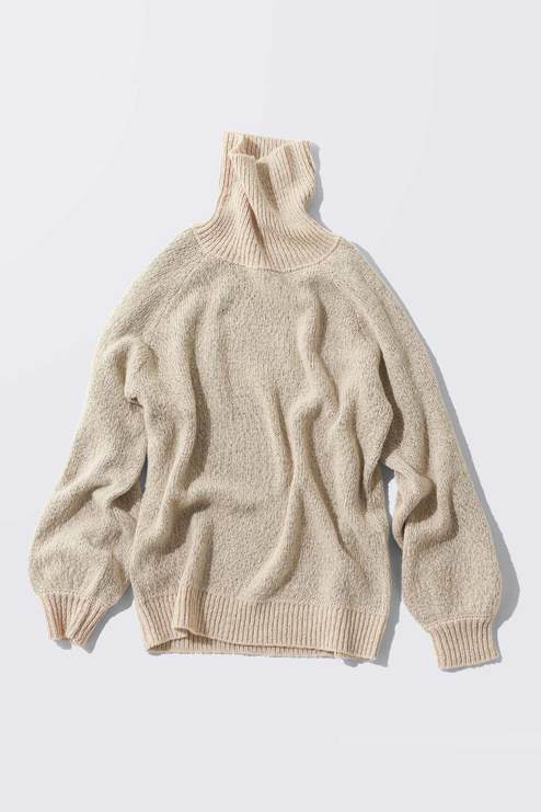 Mede19f ダブルフェイスタートルニット ベージュ ニット セーター トップス レディースファッション レディース ファッション 洋服の通販 Mede19f メデ ジュウキュウ
