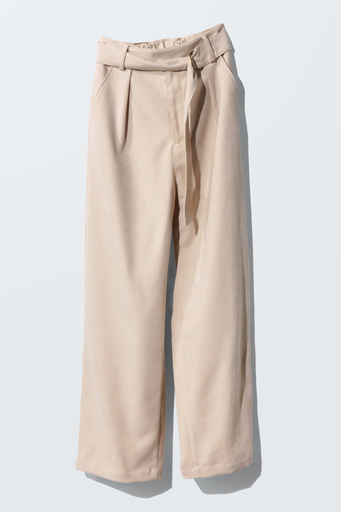 Mede19f ベルテッドカラータックパンツ アイボリー パンツ ボトムス レディースファッション レディース ファッション 洋服の通販 Mede19f メデ ジュウキュウ Mede19f ベルテッドカラータックパンツ アイボリー パンツ ボトムス レディースファッション レディース ファッション 洋服の通販 Mede19f メデ ジュウキュウ