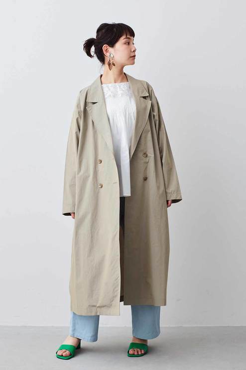 Mede19f 玉虫色シャンブレーのダブルブレストコート コート アウター レディースファッション レディースファッション 洋服の通販 Mede19f メデ ジュウキュウ Mede19f 玉虫色シャンブレーのダブルブレストコート コート アウター レディースファッション レディースファッション 洋服の通販 Mede19f メデ ジュウキュウ