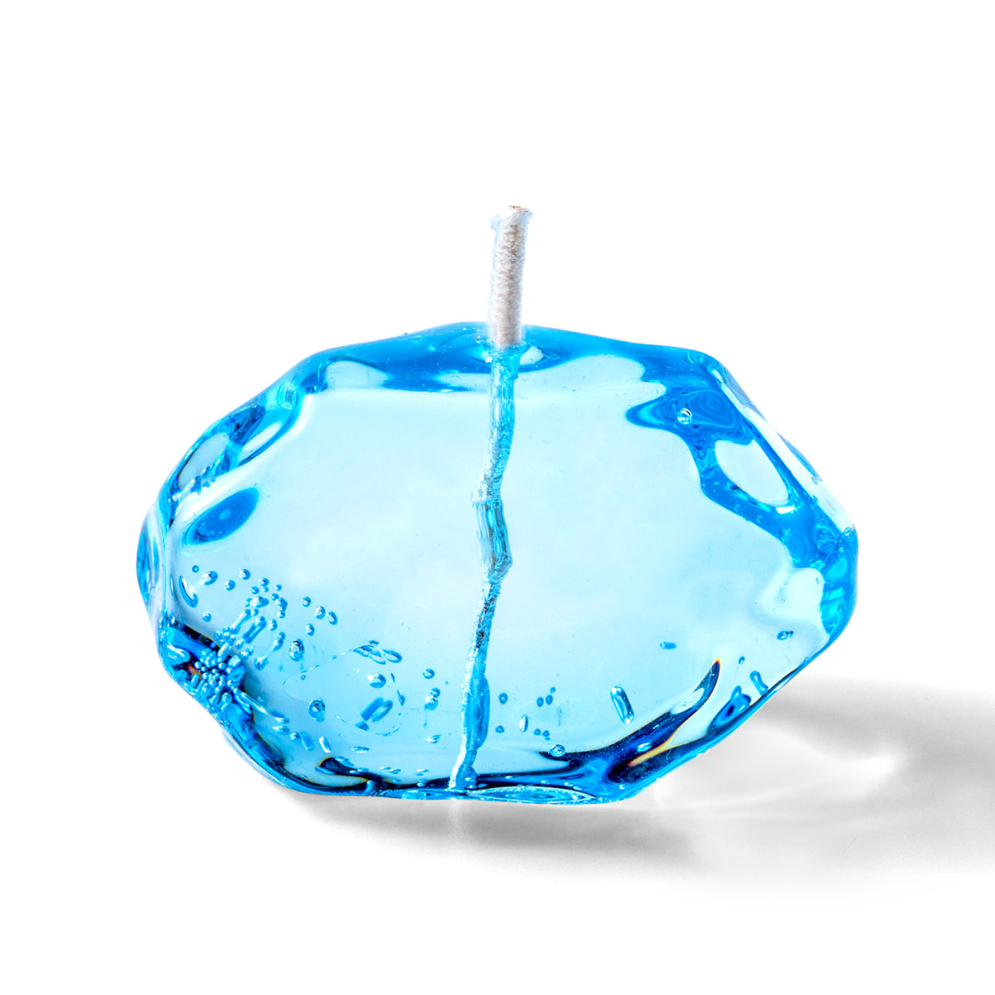 Kraso[クラソ]｜ガラフル　パワーストーンみたいな ぷにょキャンドルの会｜アクアマリン