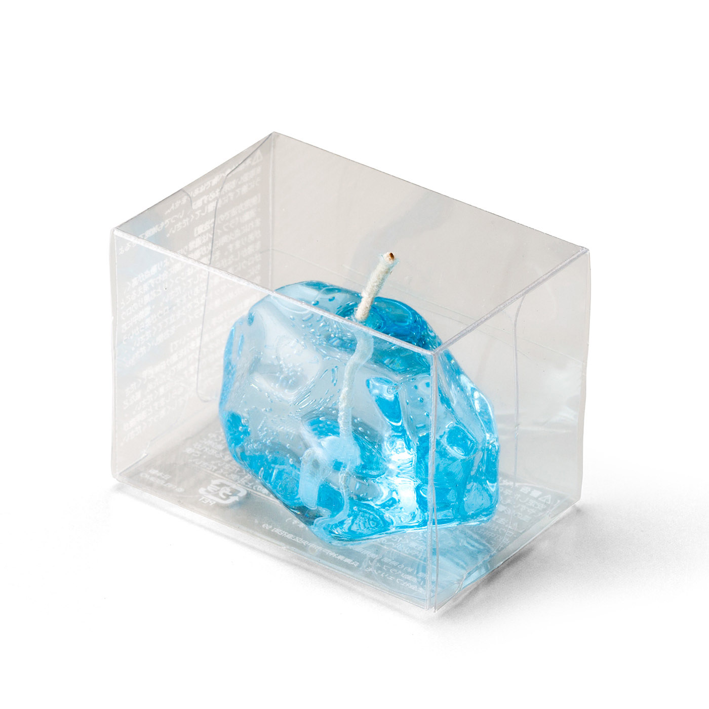 Kraso[クラソ]｜ガラフル　パワーストーンみたいな ぷにょキャンドルの会｜●1回のお届け例です。　ギフトにもぴったり！ 透明ケースに入れてお届けします。