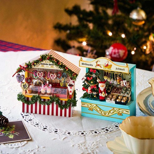 わたしの部屋にやってきた ミニチュアドイツのクリスマス マーケットの会 手芸 手づくりキット 手芸 手づくりキット ハンドメイド雑貨の通販 Couturier クチュリエ