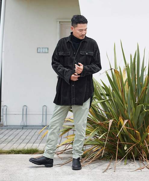 サニークラウズ ちょいゆるコール天ス メンズ 薄緑 パンツ メンズボトムス メンズファッション レディースファッション メンズファッションの通販 Sunny Clouds サニークラウズ