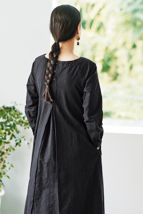 And Myera 清楚なシスターワンピース 黒 ワンピース ワンピース チュニック レディースファッション レディースファッション 洋服の通販 And Myera アンドマイラ