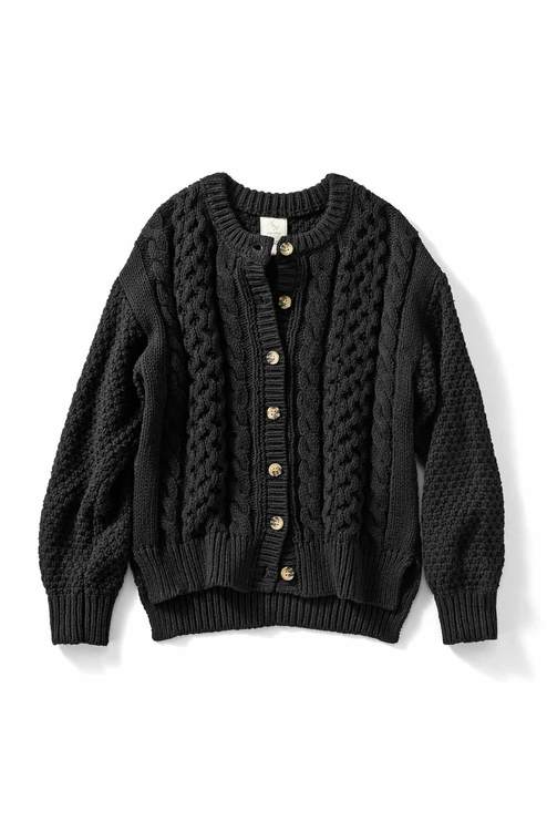 Iedit イディット コットンニットのケーブル編みカーディガン ブラック カーディガン ベスト ジレ トップス レディースファッション レディースファッション 洋服の通販 Iedit イディット Iedit イディット コットンニットのケーブル編みカーディガン ブラック カーディガン ベスト ジレ トップス レディースファッション レディースファッション 洋服の通販 Iedit イディット