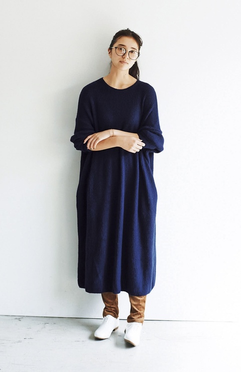 Avecmoi ニットワンピース ネイビー ワンピース ワンピース チュニック レディースファッション レディースファッション 洋服の通販 Avecmoi アヴェクモワ Avecmoi ニットワンピース ネイビー ワンピース ワンピース チュニック レディースファッション レディースファッション 洋服の通販 Avecmoi アヴェクモワ