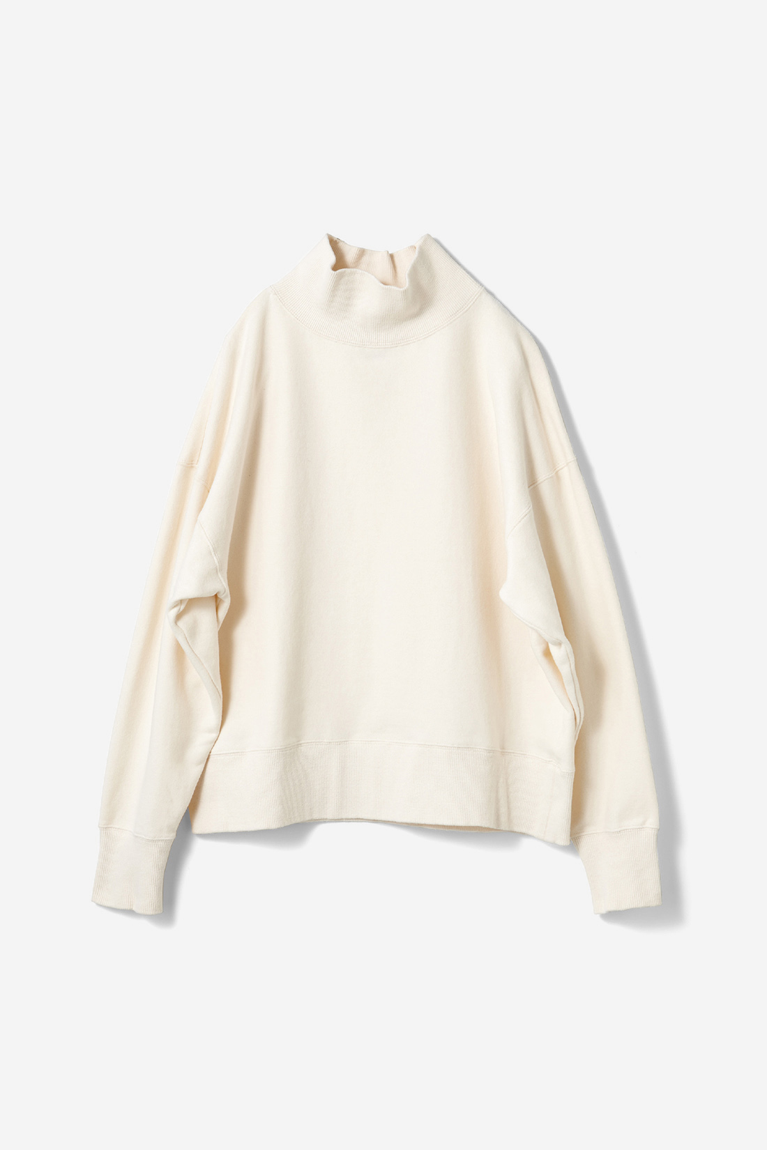 Avecmoi ハイネックトレーナー オフホワイト フェリシモ