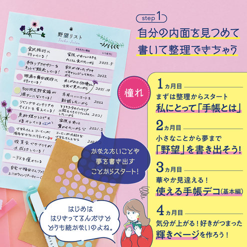 ゆるくかわいくデコを楽しみ自分にあった一冊を見つける 手帳術 レッスンプログラム 12回予約プログラム おうちレッスン おうちレッスン 自宅でできる大人の習い事 お稽古 趣味のレッスン講座 ミニツク 趣味と自分磨きの通信講座