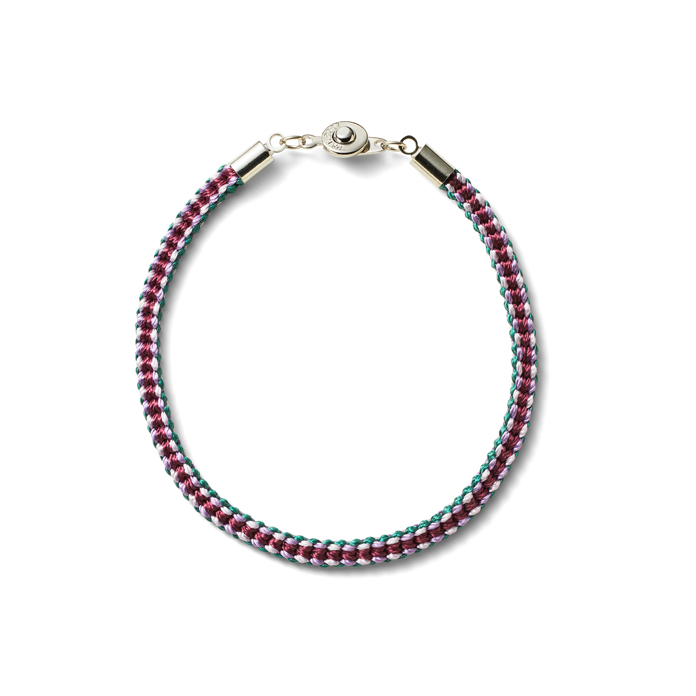 フェリシモ 絹糸で組むくみひもブレスレットの会 8セット