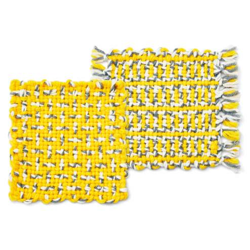 私にも作れる 模様が楽しい 手織り のコースターの会 クラフト関連 手芸 手づくりキット 手芸 手づくりキット ハンドメイド雑貨の通販 Couturier クチュリエ