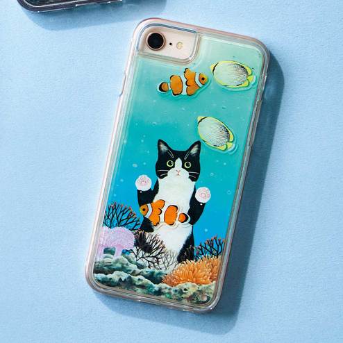 おいしそうだニャー 水槽をのぞく 猫のリキッドスマホケース ハチワレ その他バッグ バッグ バッグ 財布 靴 猫好きの猫グッズ 猫雑貨の通販 コミュニティ フェリシモ猫部 おいしそうだニャー 水槽をのぞく 猫のリキッドスマホケース ハチワレ その他バッグ バッグ バッグ 財布 靴 猫好きの猫グッズ 猫雑貨の通販 コミュニティ フェリシモ猫部