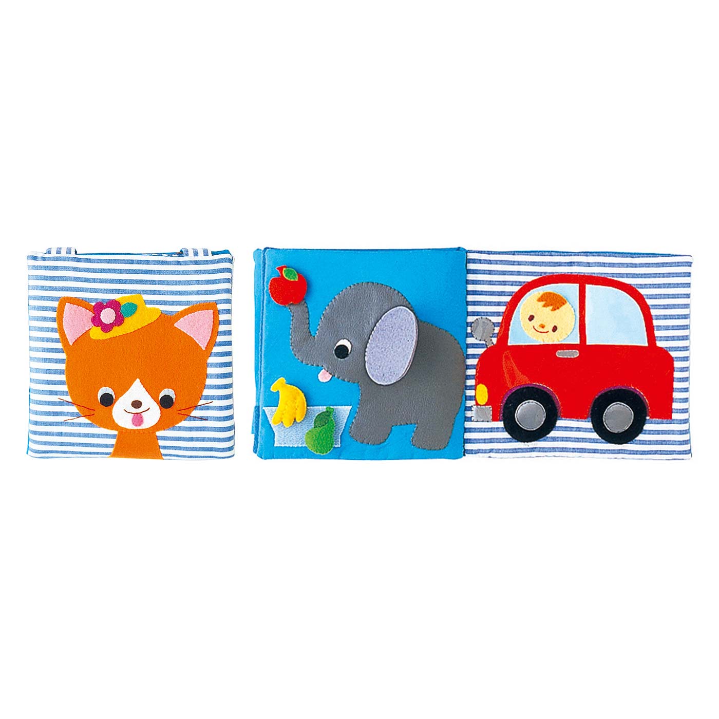 ママおしえて レトロでかわいい仕かけ布絵本の会|ソーイング|手芸 【予約販売品】 フェリシモ レトロで可愛い仕掛け布絵本の会 その他