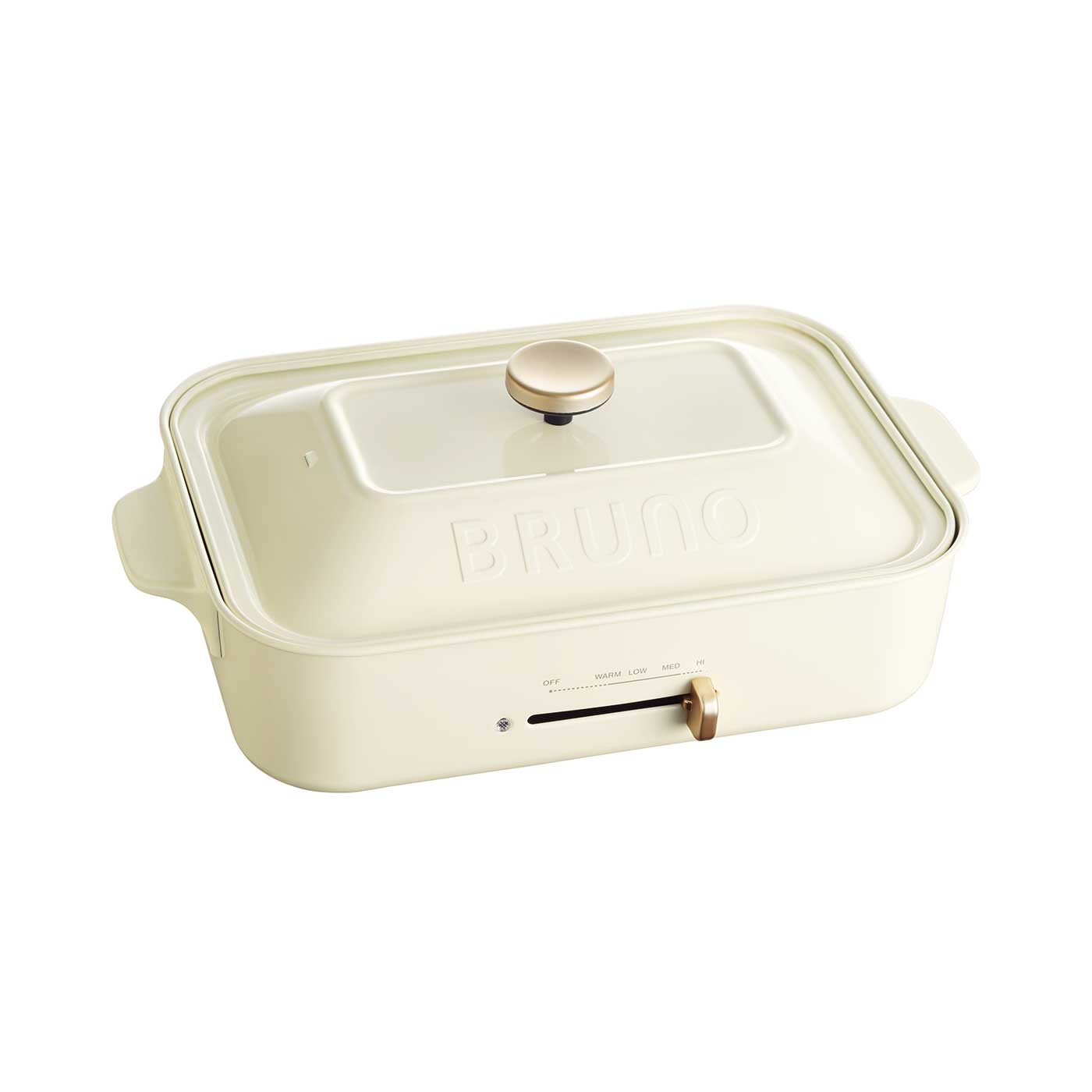 Kraso[クラソ]｜テーブルをおしゃれに彩る　コンパクトホットプレート｜2（ホワイト）