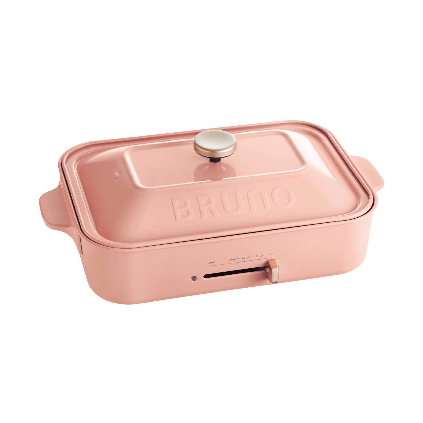 Kraso[クラソ]｜テーブルをおしゃれに彩る　コンパクトホットプレート｜3（ピンク）