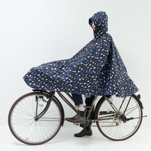 前かごもすっぽりカバー 自転車用レインポンチョ 傘 レイングッズ ファッション小物 インテリア キッチン収納 生活雑貨の通販 Kraso クラソ
