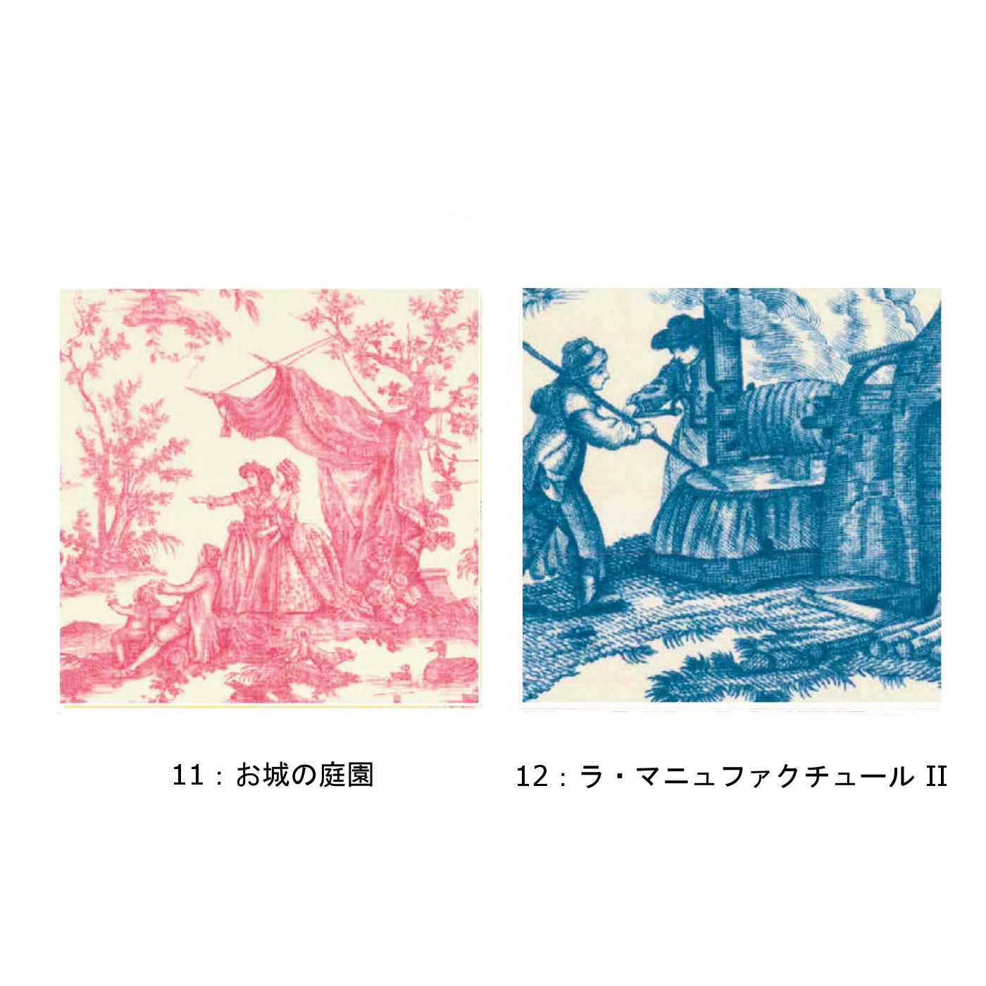 生地３m  トワル・ド・ジュイ　③アメリカの独立 生地3m トワル・ド・ジュイ ③アメリカの独立