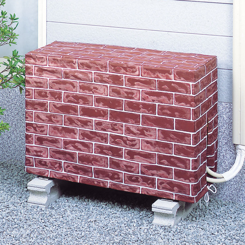 ガーデニングをそこねない レンガ柄エアコンカバー 収納 整理 収納 整理 インテリア 生活雑貨 バイヤーセレクトの通販 フェリシモパートナーズ