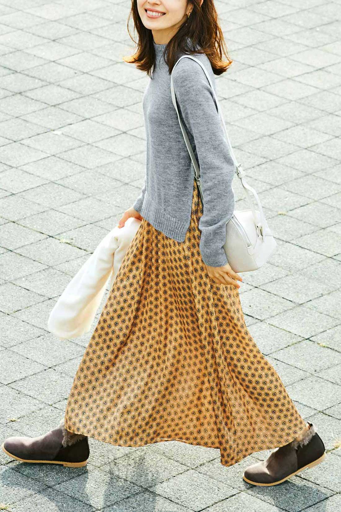 リブ イン コンフォート 忙しい朝も一枚でコーデが決まる ドッキング
