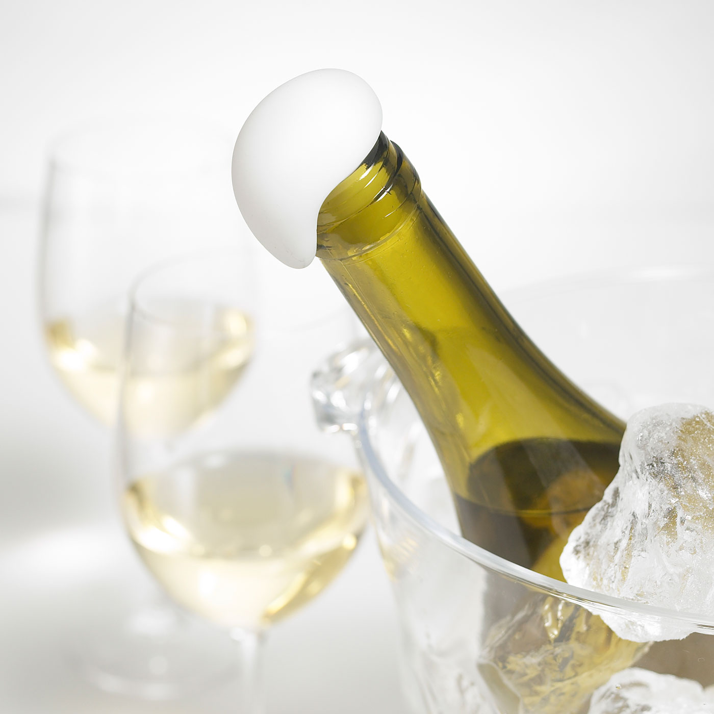 Kraso[クラソ]｜サプライズ！ ひと泡ふかせるボトルキャップ「オーバーフロー」２個セット｜あっ！あふれる！リアルな泡の様子は感動もの。ごはん会を楽しく盛り上げてくれるボトルキャップです。