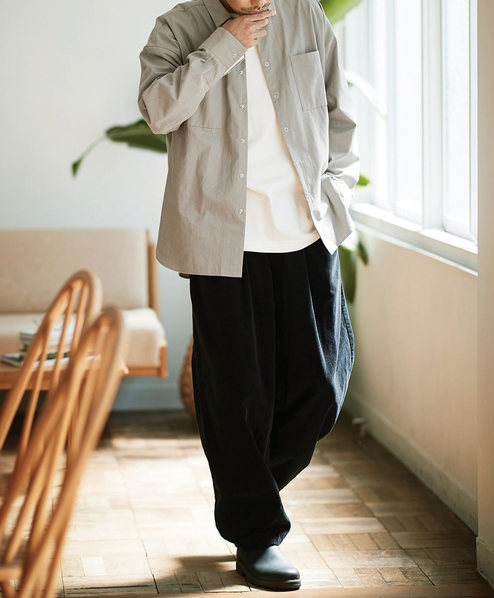 サニークラウズ 綿ナイロンのシャツ メンズ シャツ メンズトップス メンズファッション レディースファッション メンズファッションのアウトレット通販 Sunny Clouds So Co サニークラウズ ソーコ