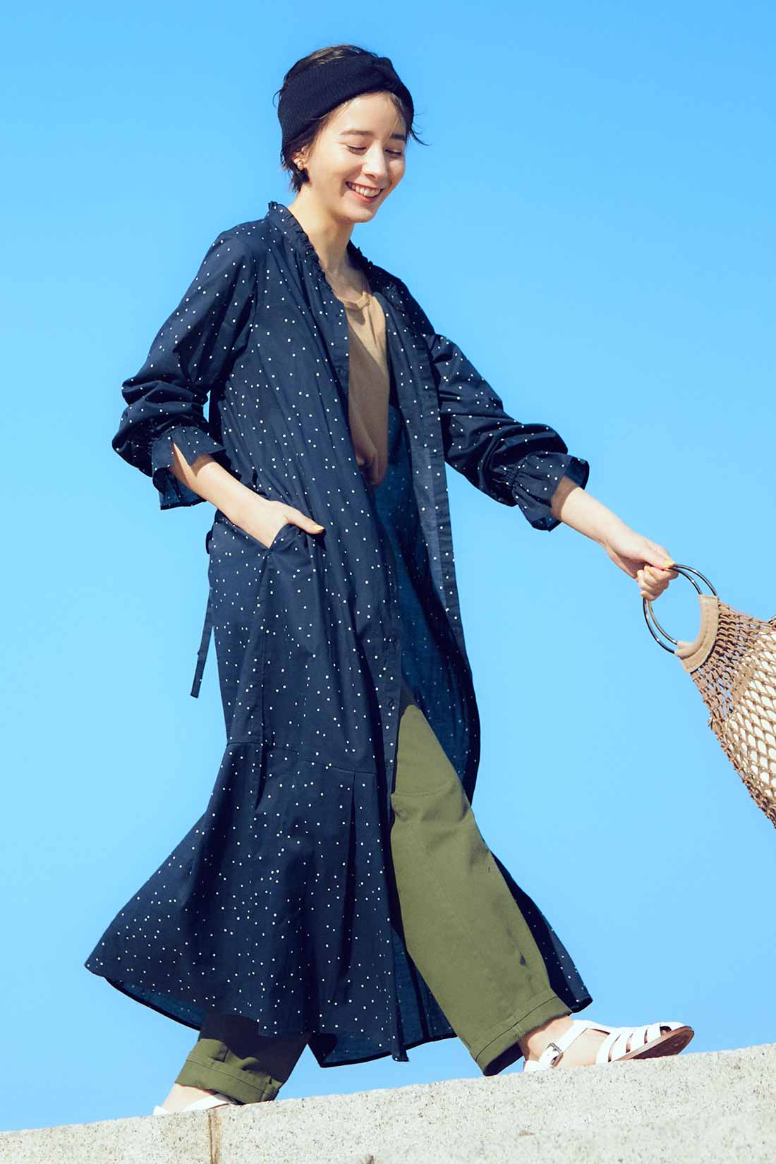 春夏 大人の着回しマストアイテム シャツワンピースコーデおすすめ着こなし術 Niau ニアウ