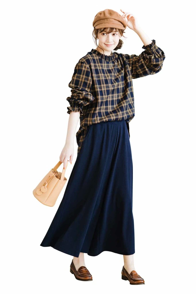 初秋 ワイド テーパード デニム パンツ別 大人の秋コーデ Niau ニアウ 初秋 ワイド テーパード デニム パンツ別 大人の秋コーデ Niau ニアウ