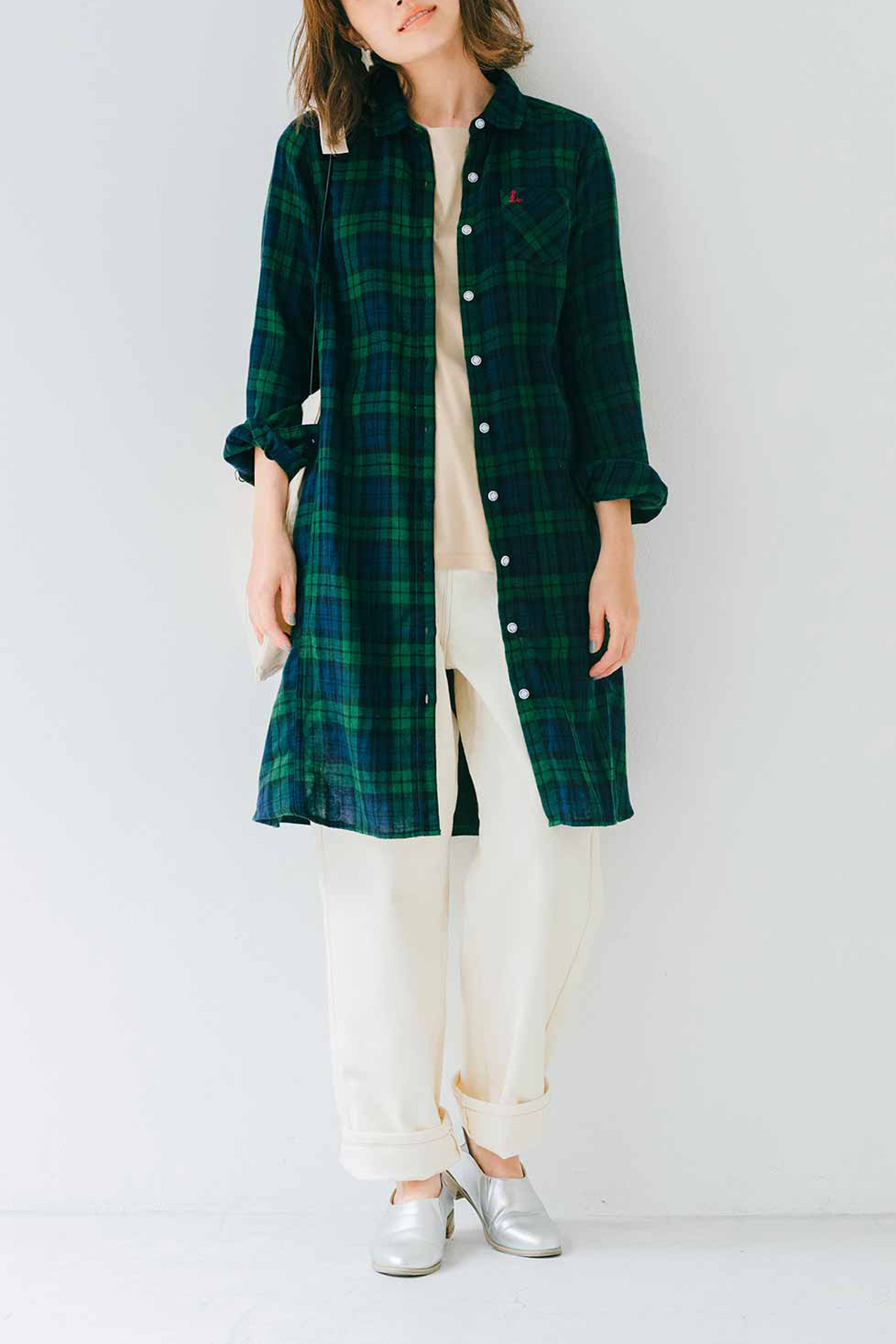 ロングシャツ