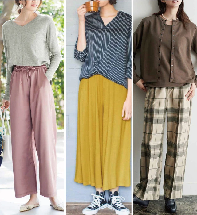 秋冬 ワイドパンツを大人に着こなす カラー別コーデ集 Niau ニアウ