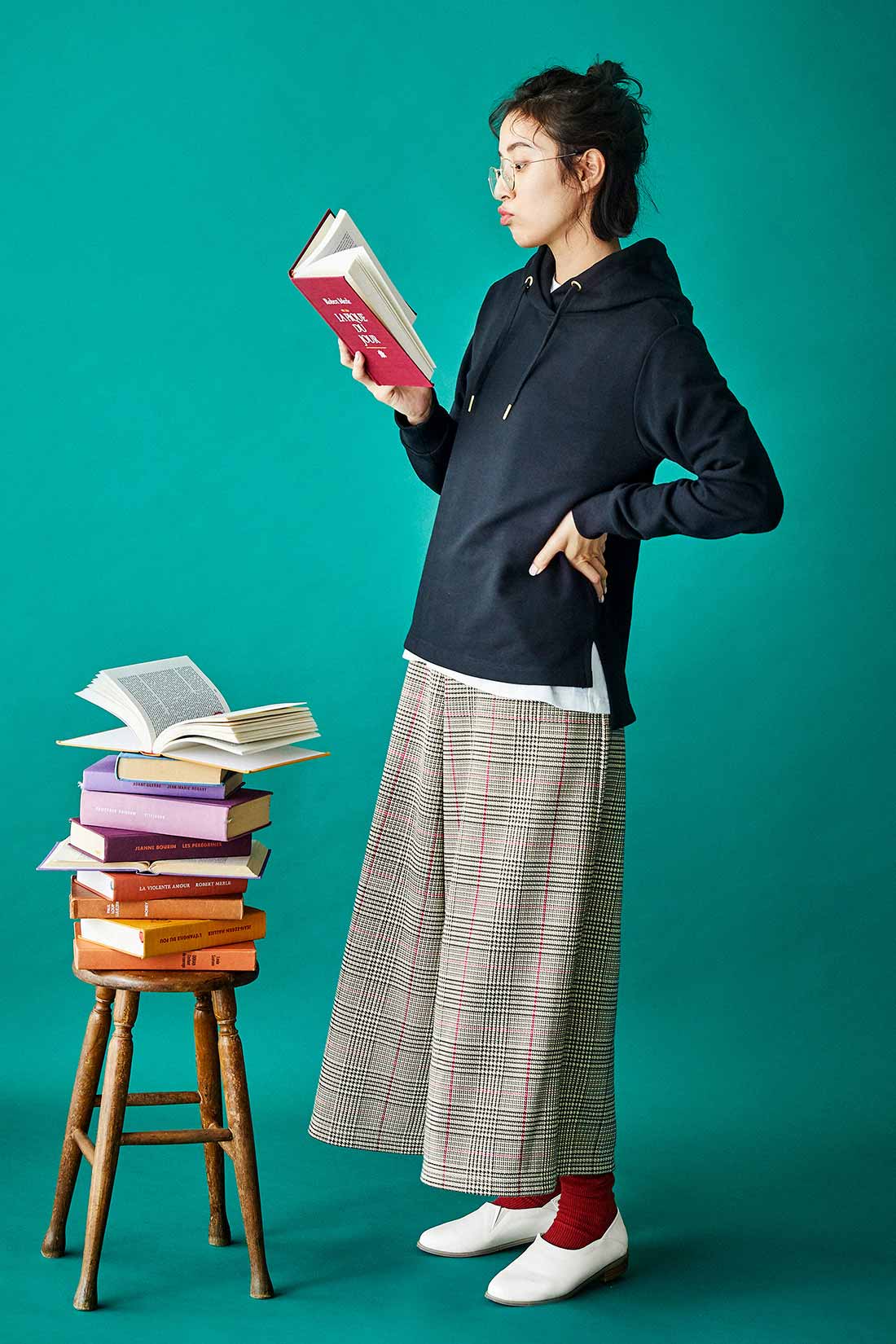 チェックパンツ着こなしガイド 秋冬に着たい大人女子コーデ Niau ニアウ