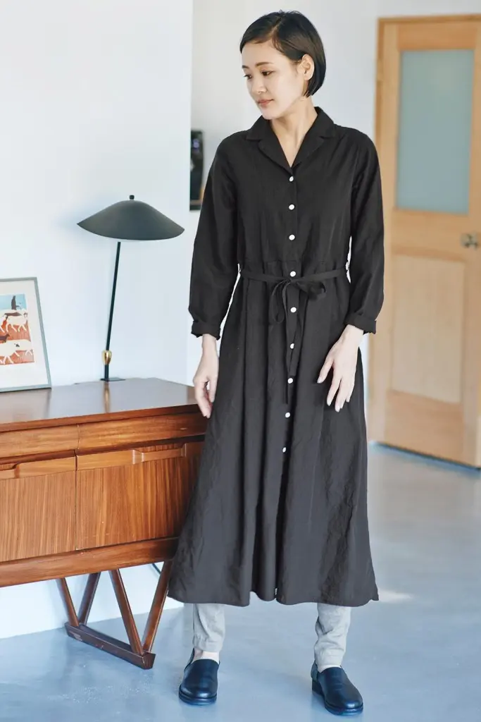 オススメ　オシャレ　リネン　麻　天然素材　カーディガン　羽織り　ナチュラル　秋服