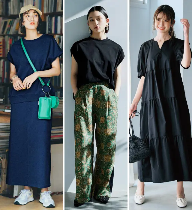 【美品】NOBLE 　着痩せ効果も◎若見えするこれからの季節に◎なスカート 春夏】おすすめ着痩せコーデ特集。スタイルアップを叶える