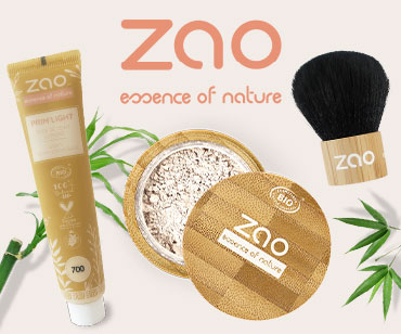 自然の力で艶めく！スキンケアメイク ZAO