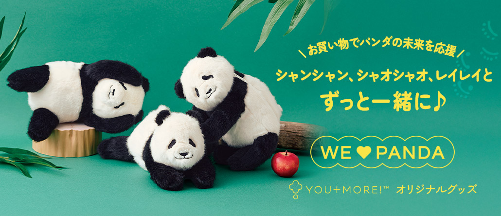 YOU+MORE! 上野動物園パンダ