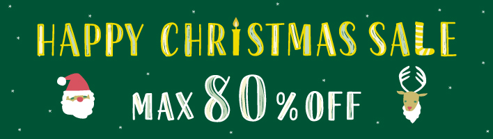HAPPY CHRISTMAS SALE 12/18-12/25