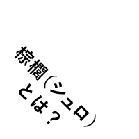 棕櫚（シュロ）とは？