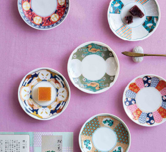 京菓子文化をあじわう菓子見本帳からうまれた豆皿の会