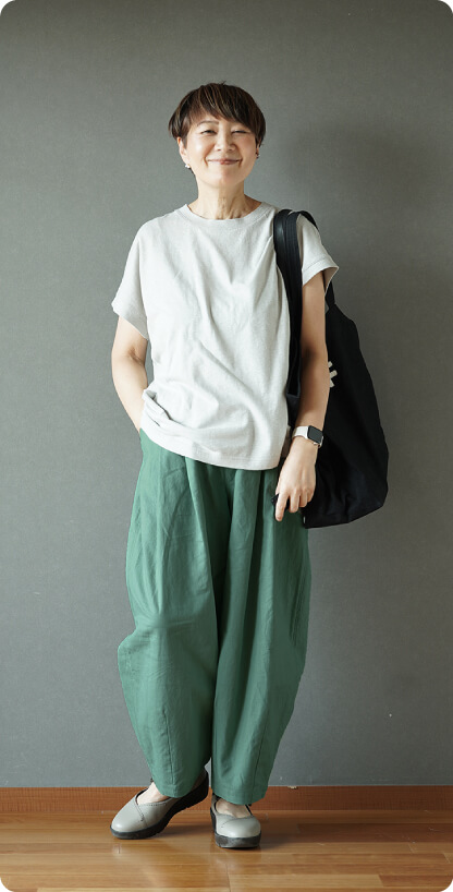 GRASS GREEN CURVY PANTS