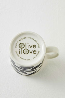 OliveilOve マグ ノワール olive leaf