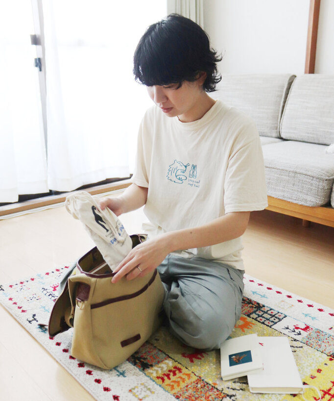 
おおうちさんが鞄を使用している画像
