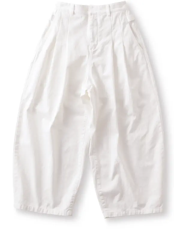 ハイウエストなぶかぶかパン