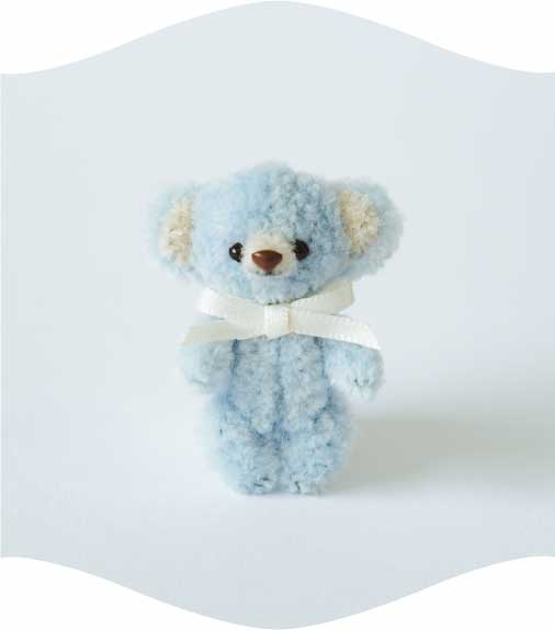 きゅんとかわいい モフモフモールで作る プティベアの会