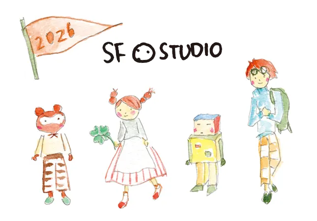 SFスタジオの描き下ろしイラスト満載。