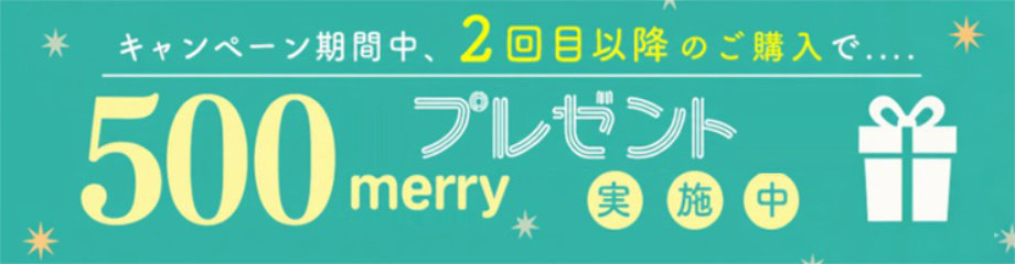 メリーポイントプレゼント