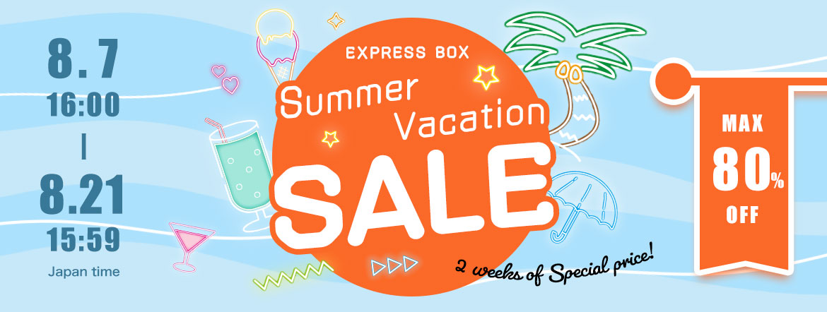 Summer Vacation SALE