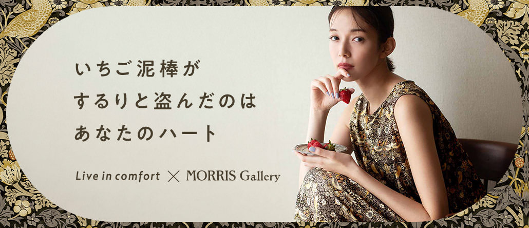 Live in comfort MORRIS Gallery×Live in comfort 2023 summer collection