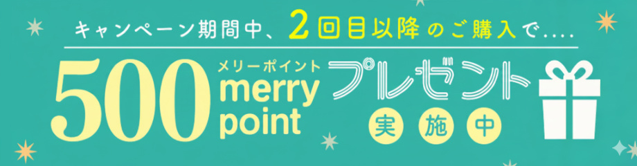 メリーポイントプレゼント