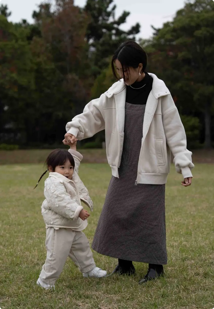 裏ボアライトジャンパースカート