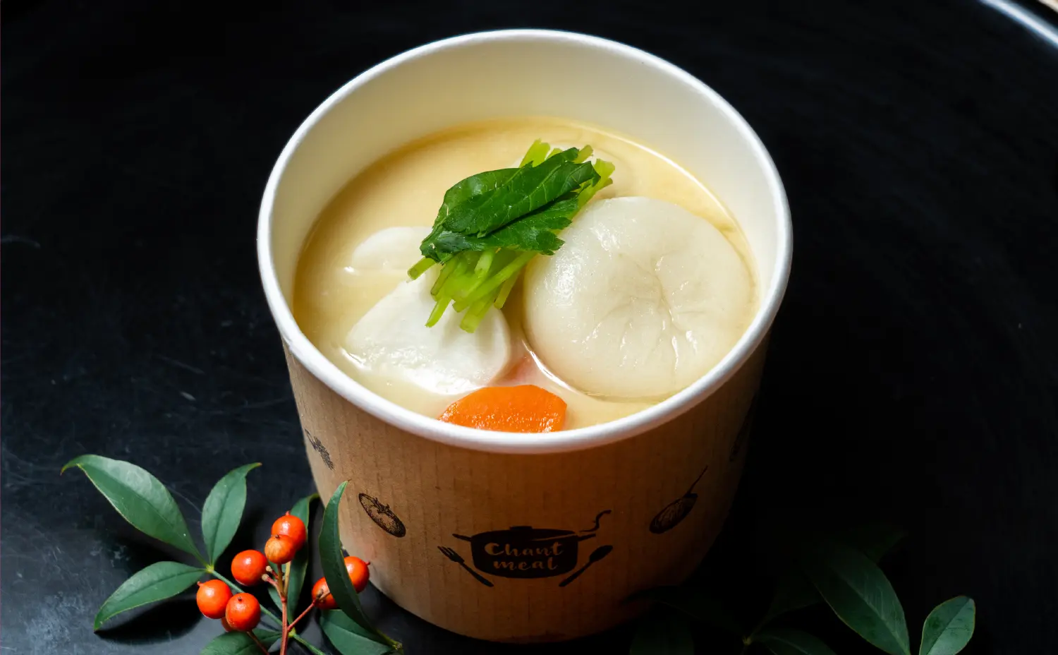 お餅が入ったお雑煮　４個セット