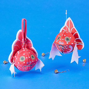 YOU+MORE!　いつでもお祭り気分　青森の伝統工芸士とつくった金魚ねぷたポーチ