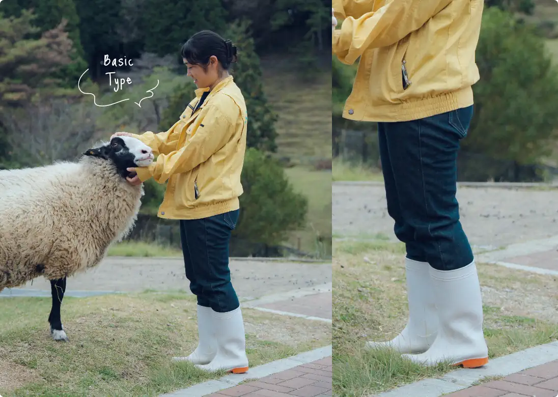 冬の空気を気持ちよく満喫。